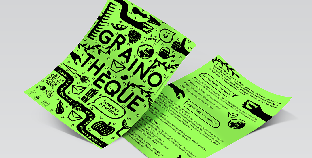 Flyer Communication Grainothèque