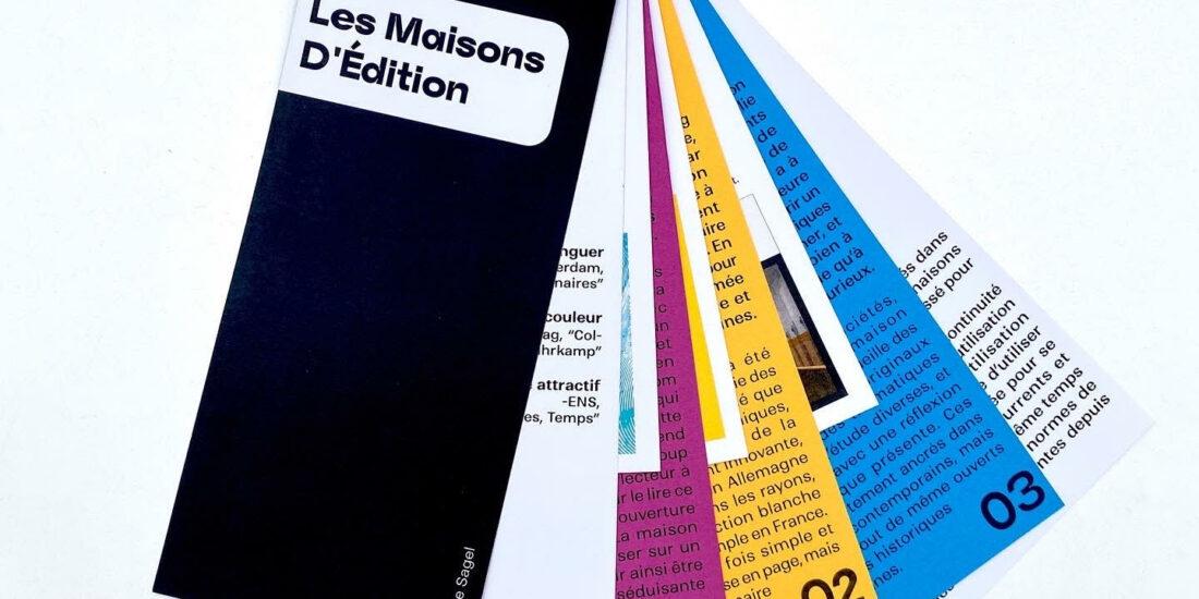 Livret maisons d'édition dans son ensemble