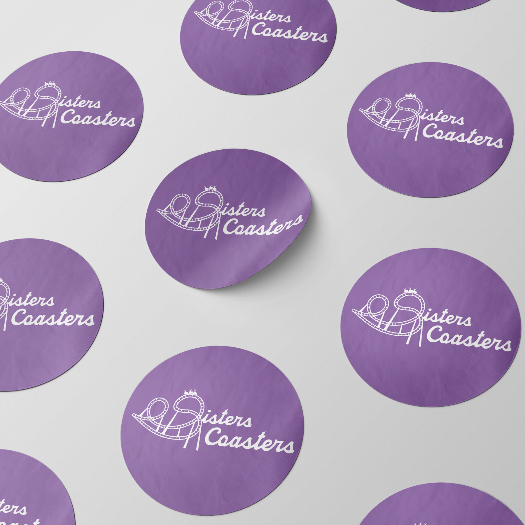 Stickers Identité graphique Sisters Coasters