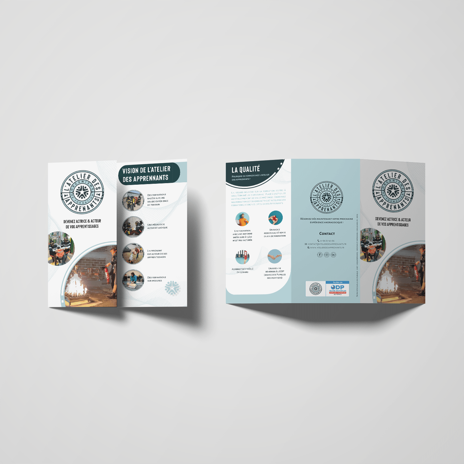 L'atelier des apprenants flyer